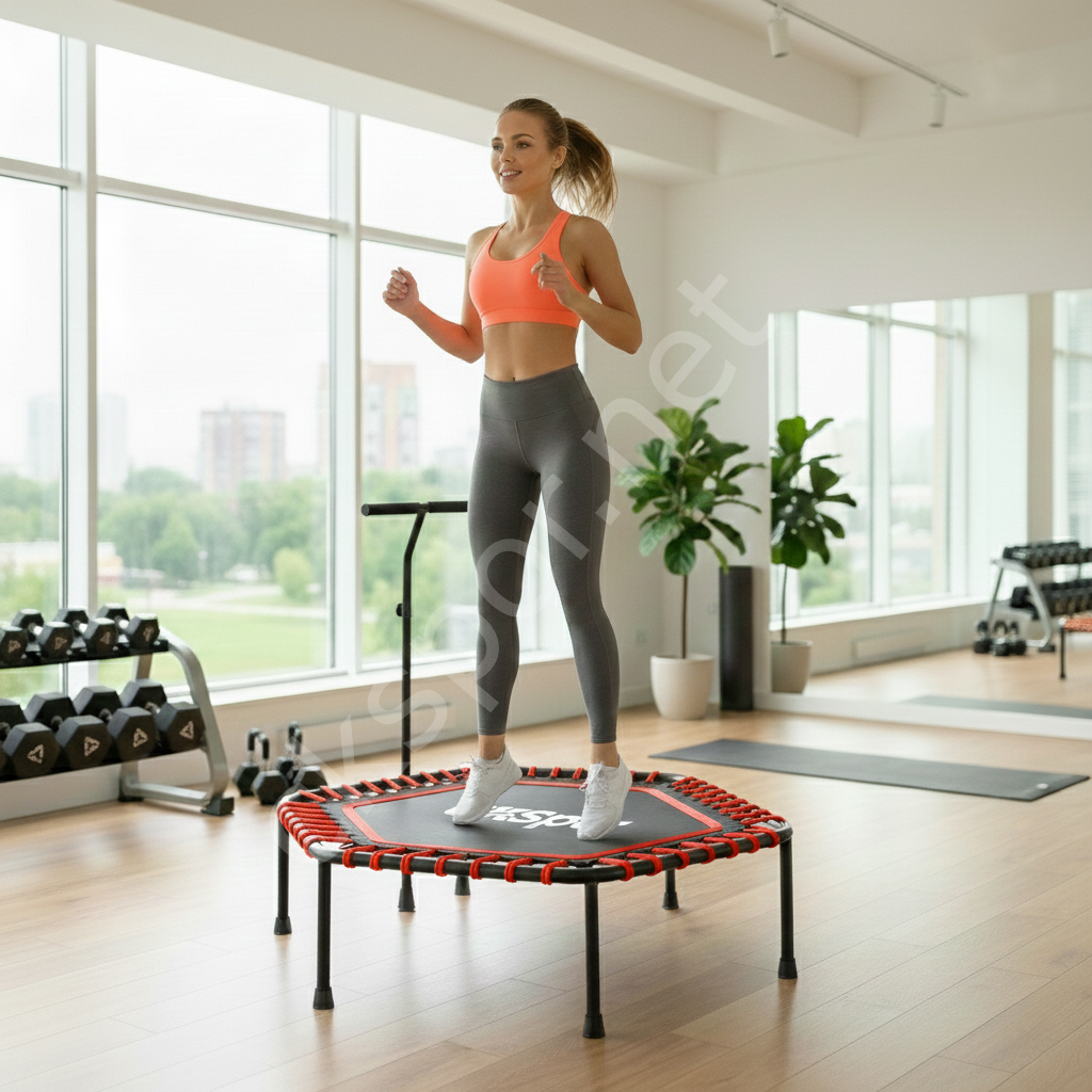 135 CM Tutunmalı Step Trambolin