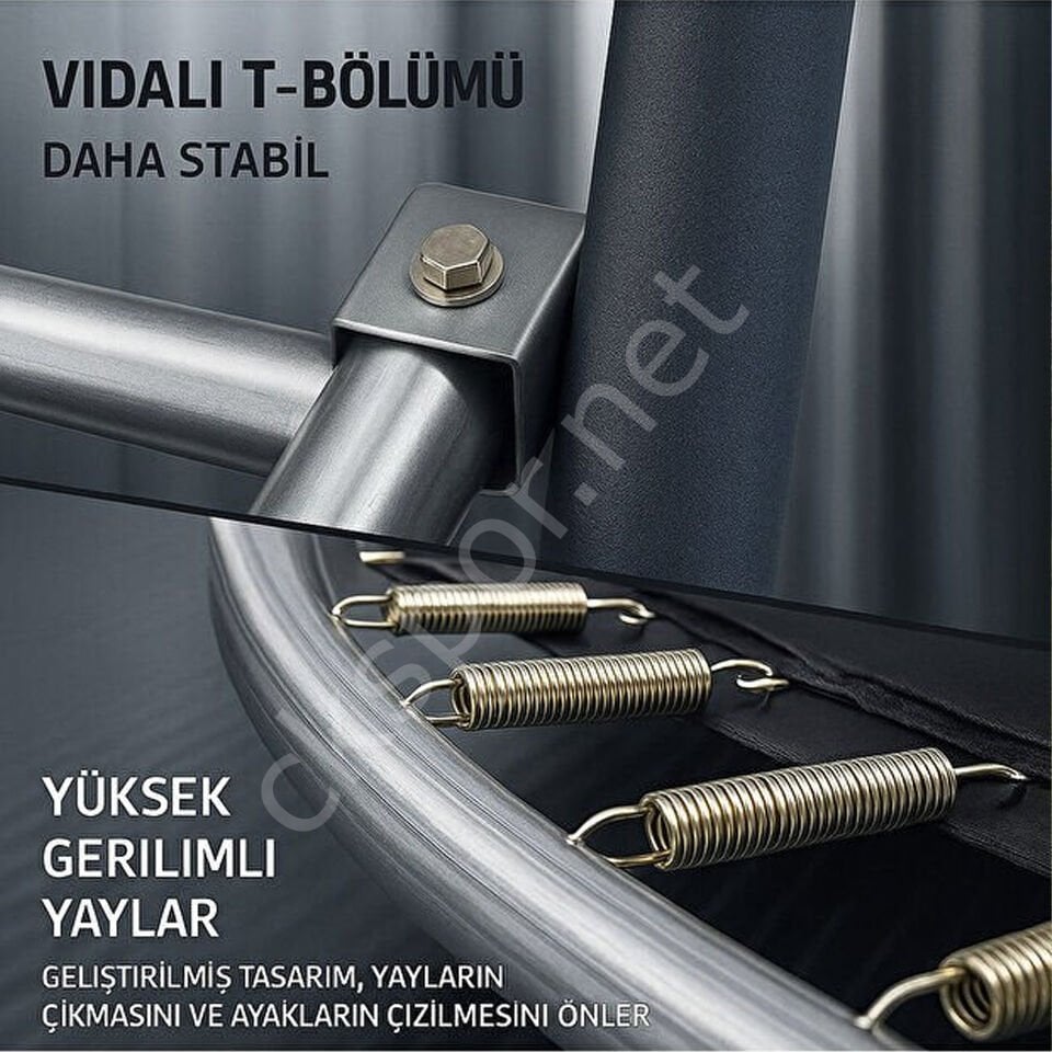 183 CM Trambolin – Büyük Boy Fileli Dış Mekan Trambolini