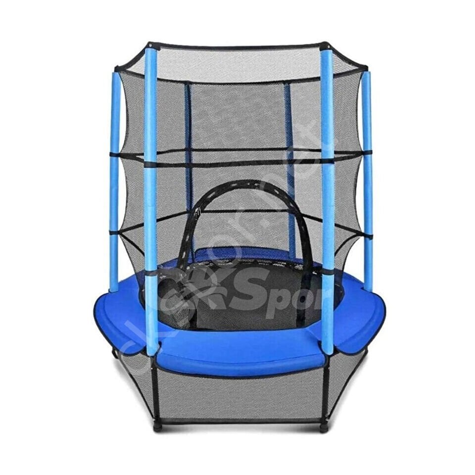 140 CM Trambolin – 55 İnç Fileli Trambolin Mavi