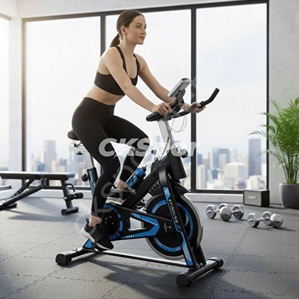 Mavi Spinning Bisiklet – Profesyonel Kondisyon Bisikleti