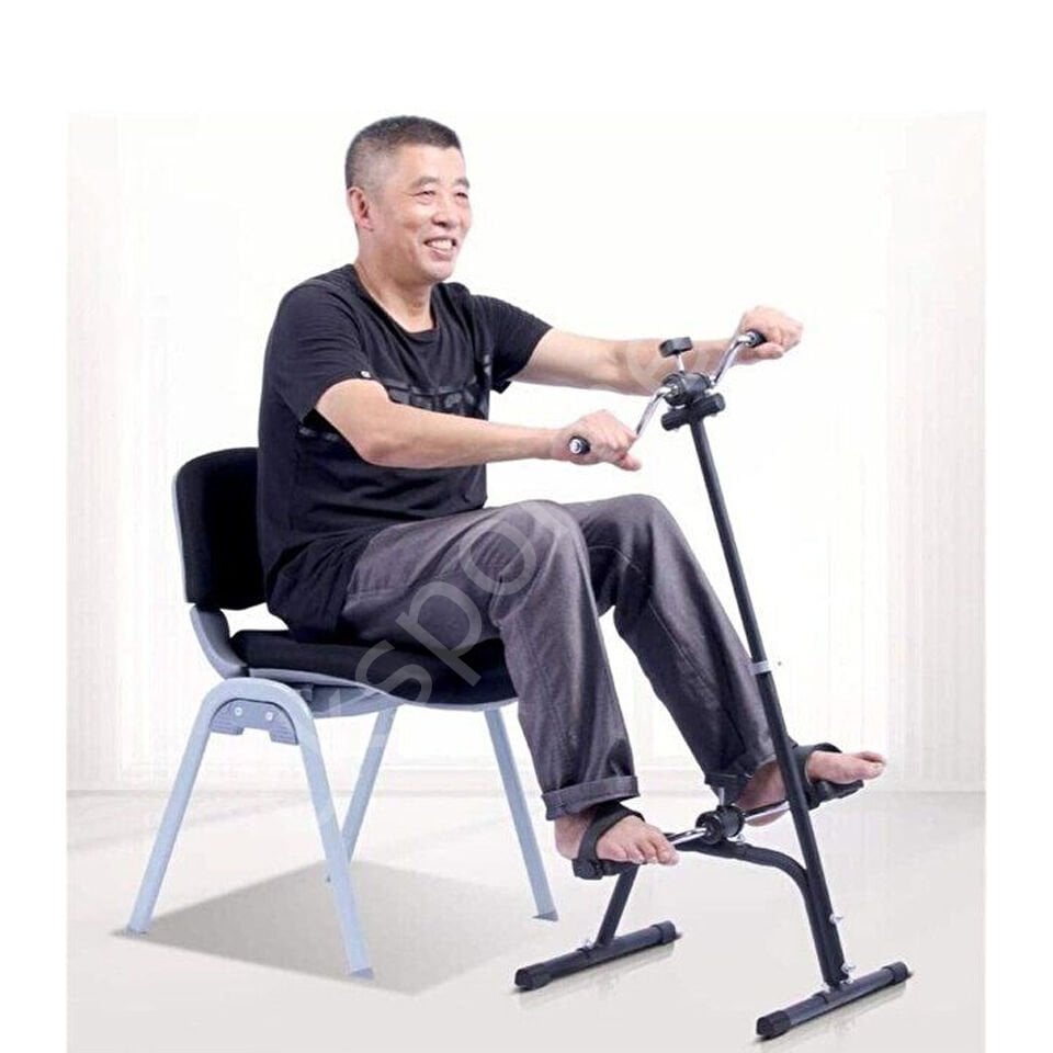 CKSPOR Çift Pedallı El Ayak Egzersiz Bisikleti Kol ve Bacak Çalıştırma Rehabilitasyon ve Kondisyon Aleti