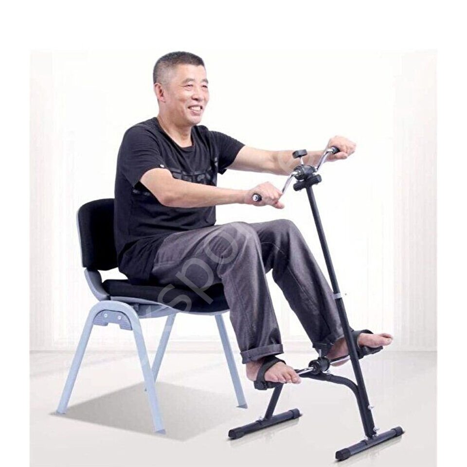 CKSPOR Çift Pedallı El Ayak Egzersiz Bisikleti Kol ve Bacak Çalıştırma Rehabilitasyon ve Kondisyon Aleti