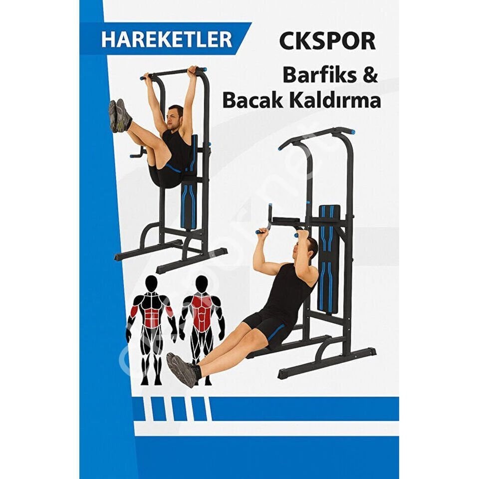 Güç Kulesi – Barfiks, Mekik ve Dips İstasyonu Spor Aleti