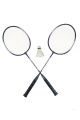 Çantalı Pro Badminton Raket Set – 2 Raket + Top + Taşıma Çantası