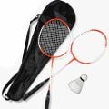 Çantalı Pro Badminton Raket Set – 2 Raket + Top + Taşıma Çantası