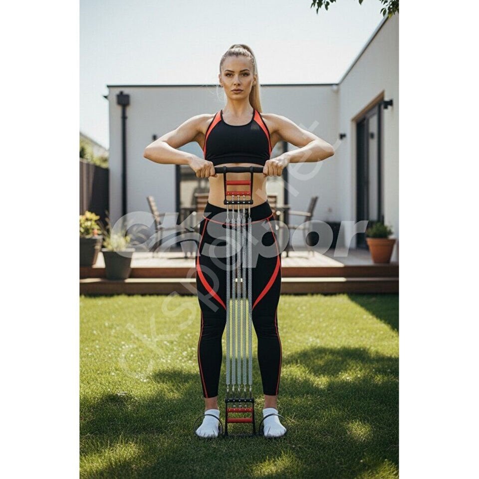 El Ayak Göğüs Yayı – Çok Fonksiyonlu Yaylı Egzersiz Aleti