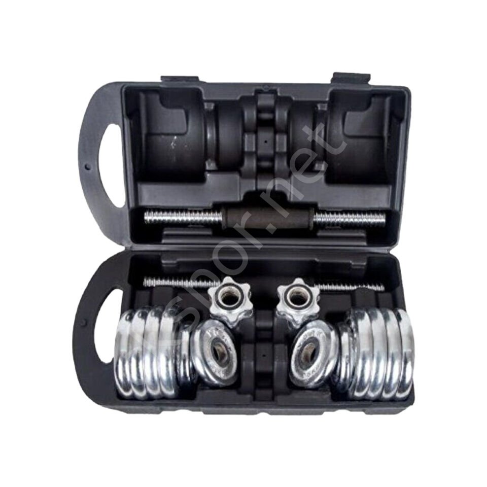 30 KG Krom Çantalı Dambıl Seti