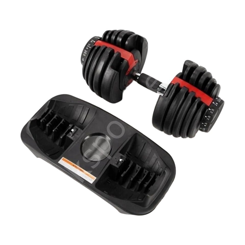 24 KG Mekanizmalı Ayarlanabilir Dambıl Seti