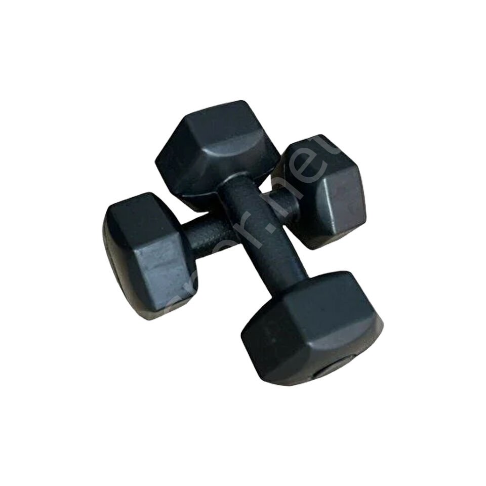 2 x 8 KG Plastik Dambıl Siyah