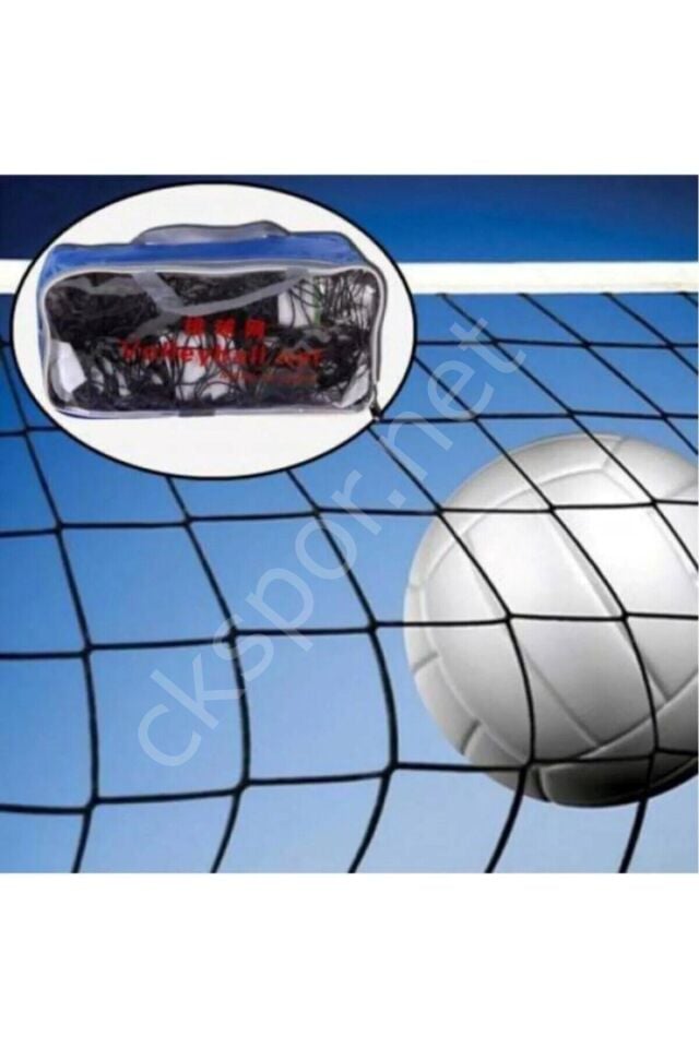 CKSPOR 9.5 Metre Taşınabilir Profesyonel Voleybol Filesi Özel Taşıma Çantalı