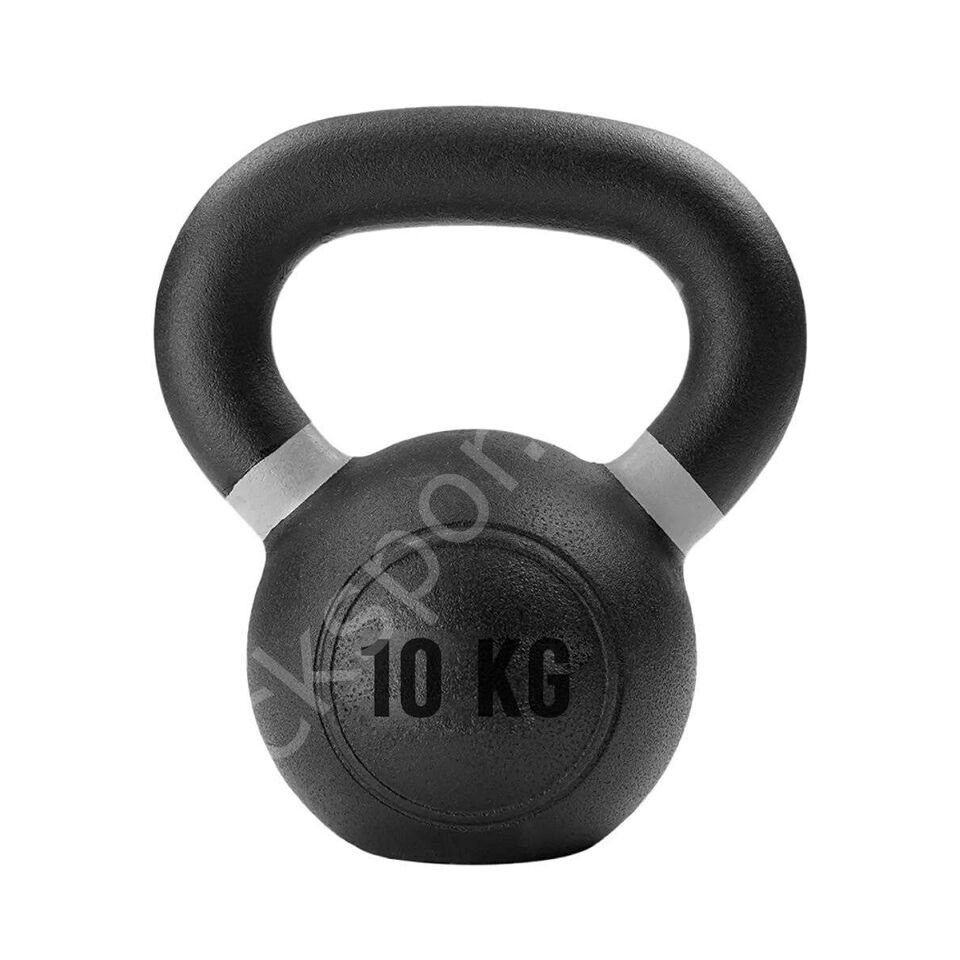 10 KG Döküm Kettlebell – Profesyonel Fitness ve Ağırlık Çalışması