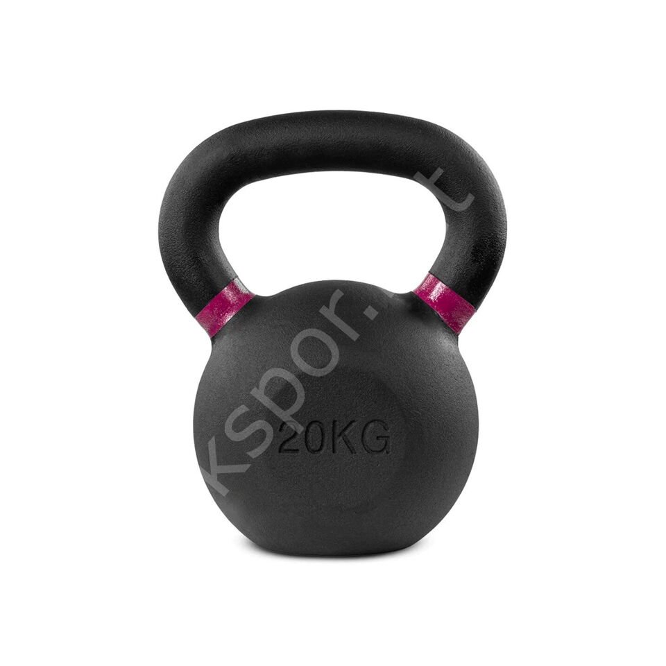 20 KG Döküm Kettlebell – Profesyonel Ev Spor ve Ağırlık Seti