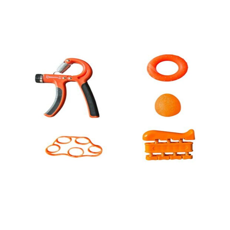 Sayaçlı Profesyonel El Egzersiz Seti Turuncu