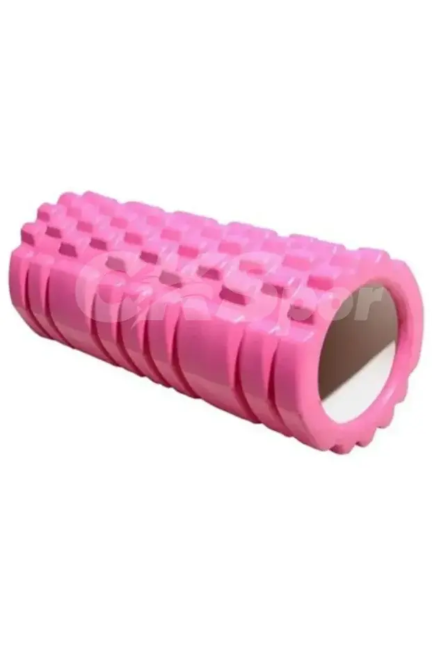 Foam Roller Pembe – Pilates ve Fitness Masaj Egzersiz Rulosu