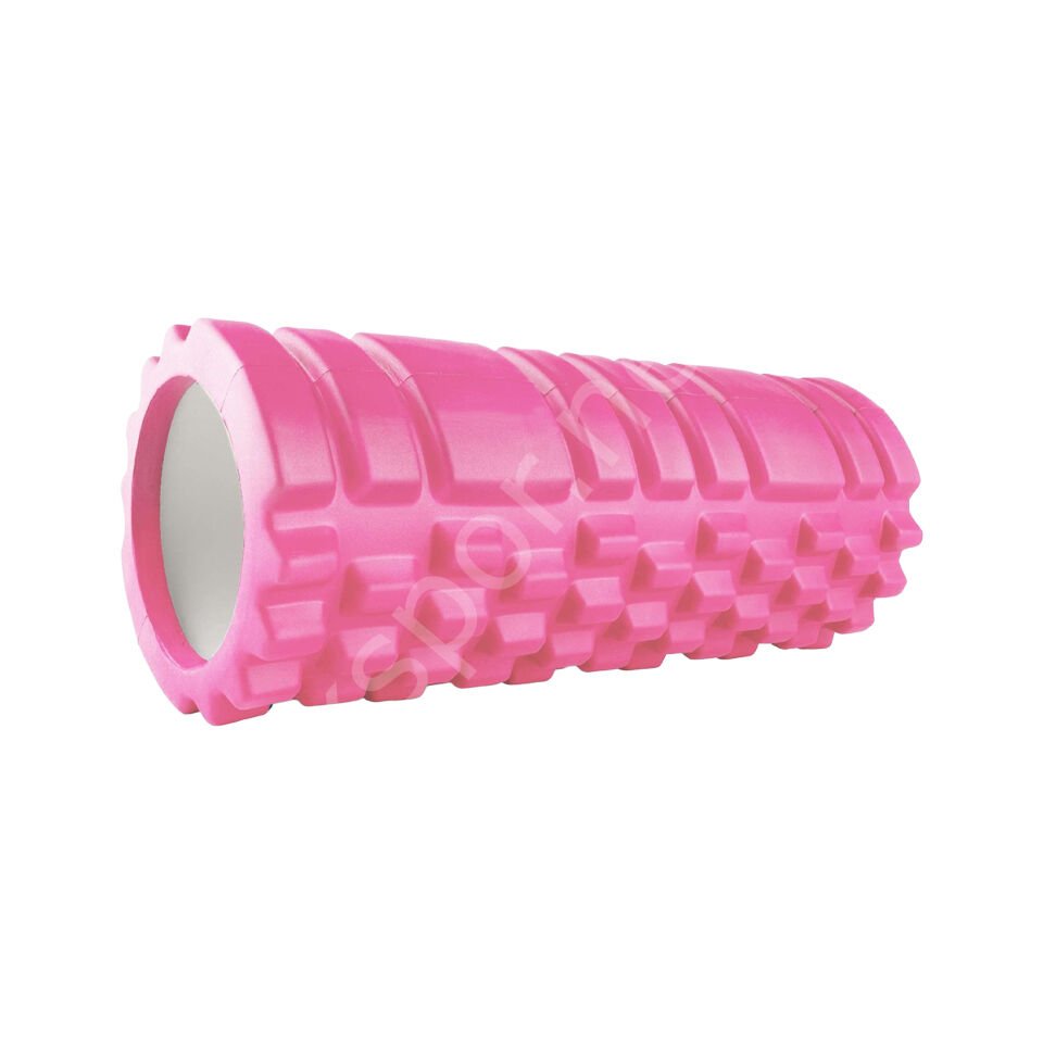 Foam Roller Pembe – Pilates ve Fitness Masaj Egzersiz Rulosu