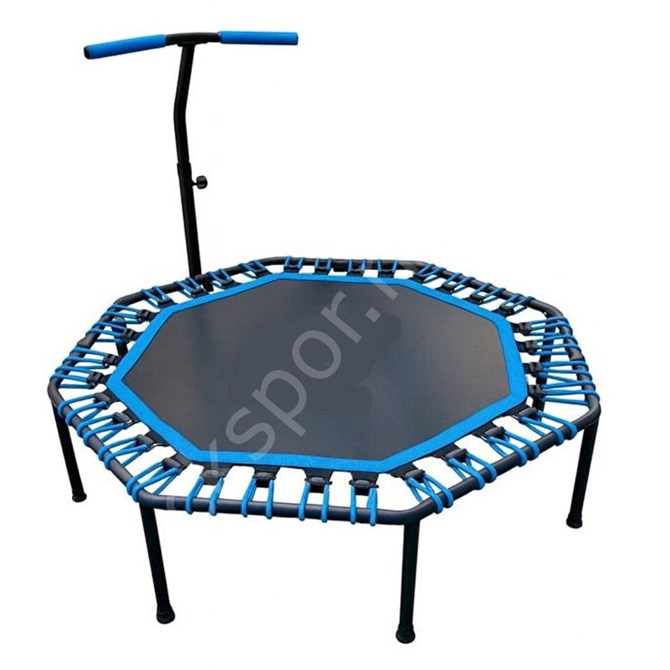 135 CM Sekizgen Katlanabilir Ev Tipi Katlanır Mavi Trambolin