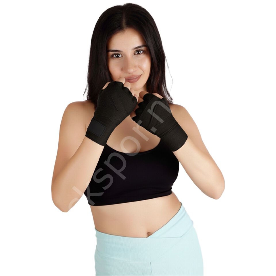 Boks El Bandajı Siyah